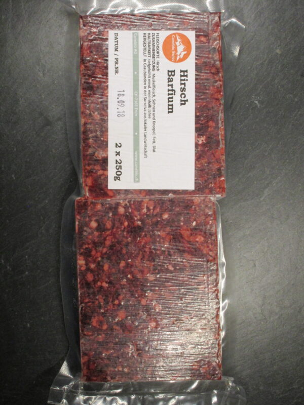 Hirsch Barfium 500g (2x250g) – Bild 2